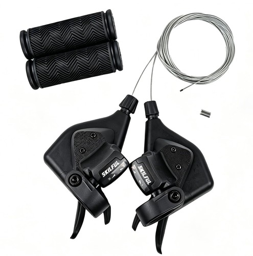 3x7 speed bicycle - gear, shift