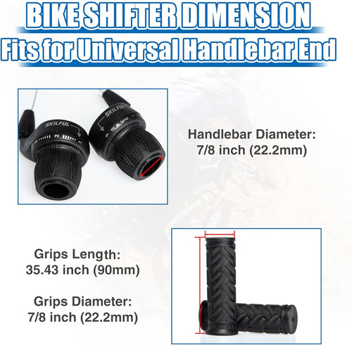 Bicycle speed twist shifter - twist,