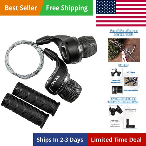 Bicycle speed twist shifter - 21,